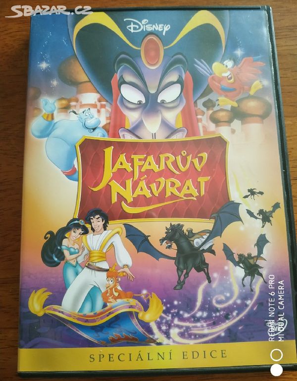 DVD Aladin Jafarův návrat (Disney)