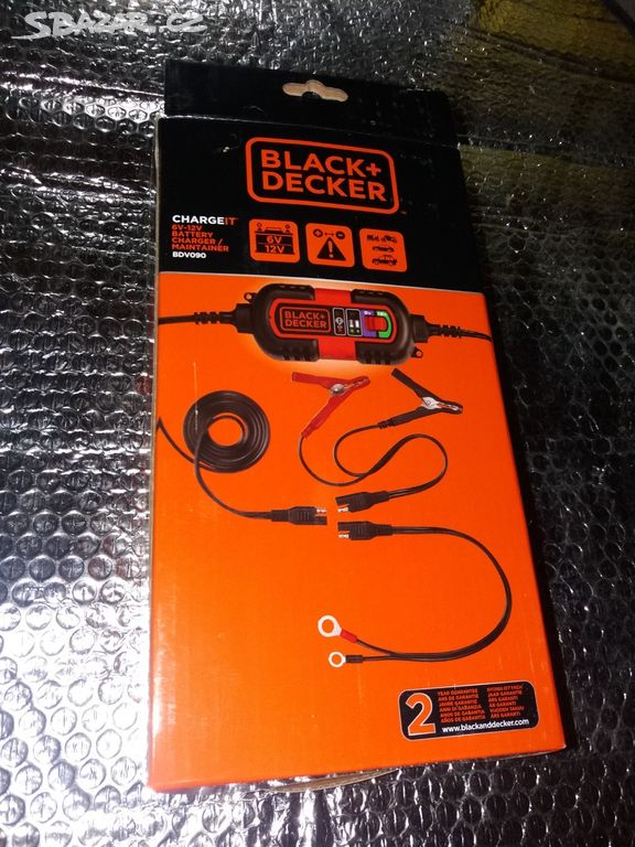 Black+Decker BDV090 6V/12V Automatická nabíječka