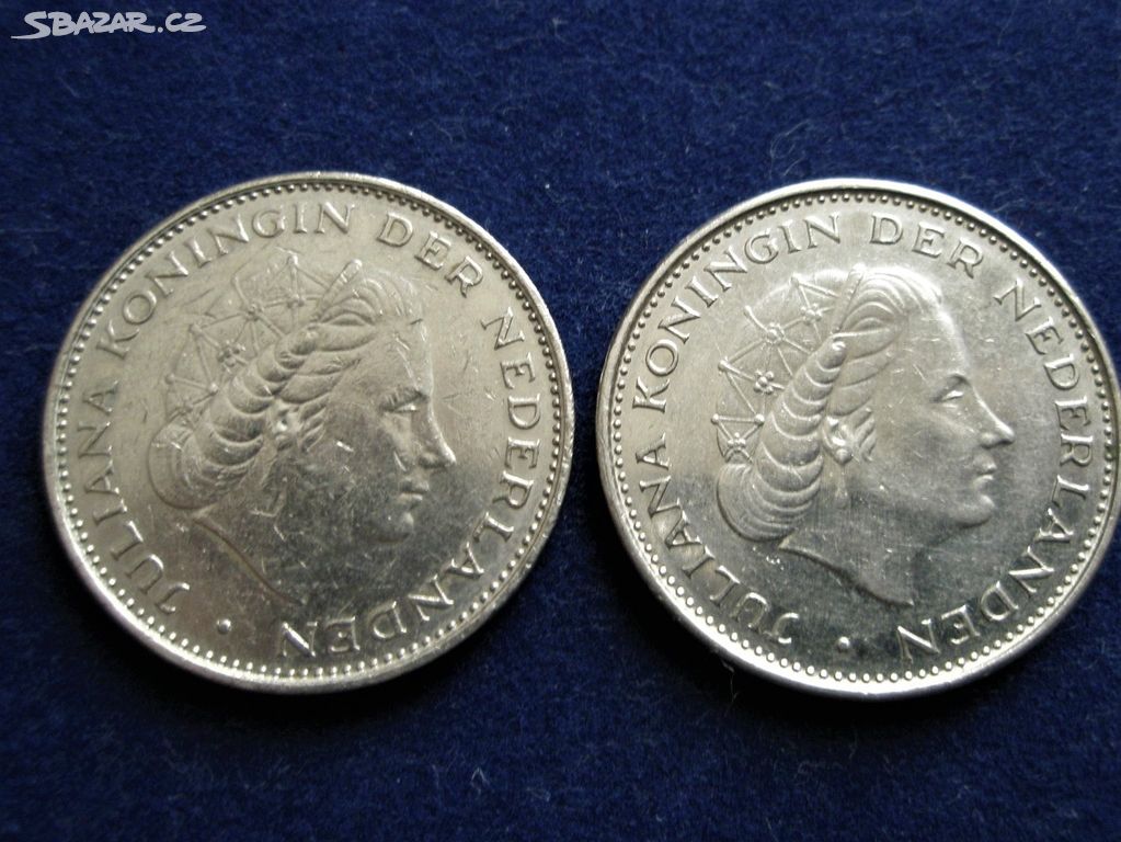 Mince Holanské 2,5 Guldenů - 2 kusy