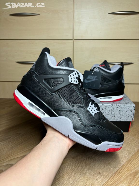 Air Jordan 4 Bred Reimagined