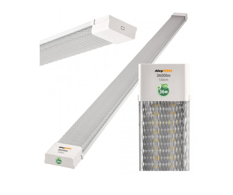 Úsporné LED osvětlení Studená Bílá 120cm 36w/Nové