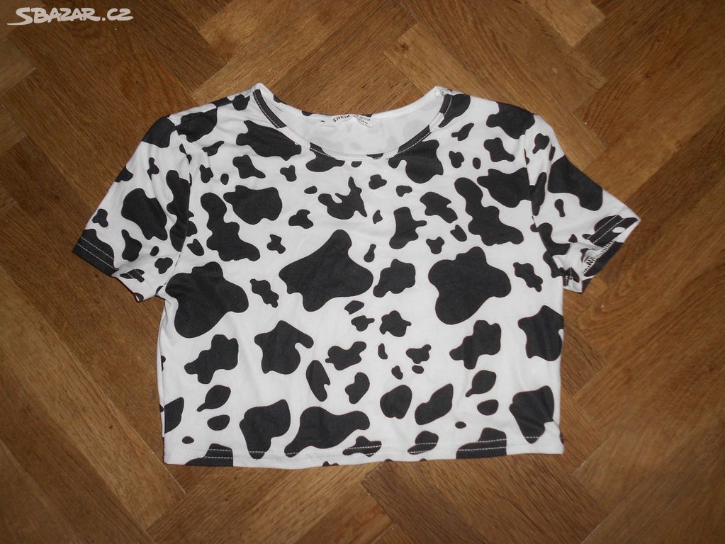 Dívčí tričko crop top vel.152