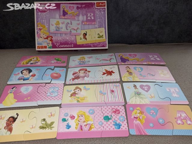 MAXI PUZZLE DISNEY PRINCESS - TREFL - 24 DÍLKŮ==== - Ostrava - Bazar ...