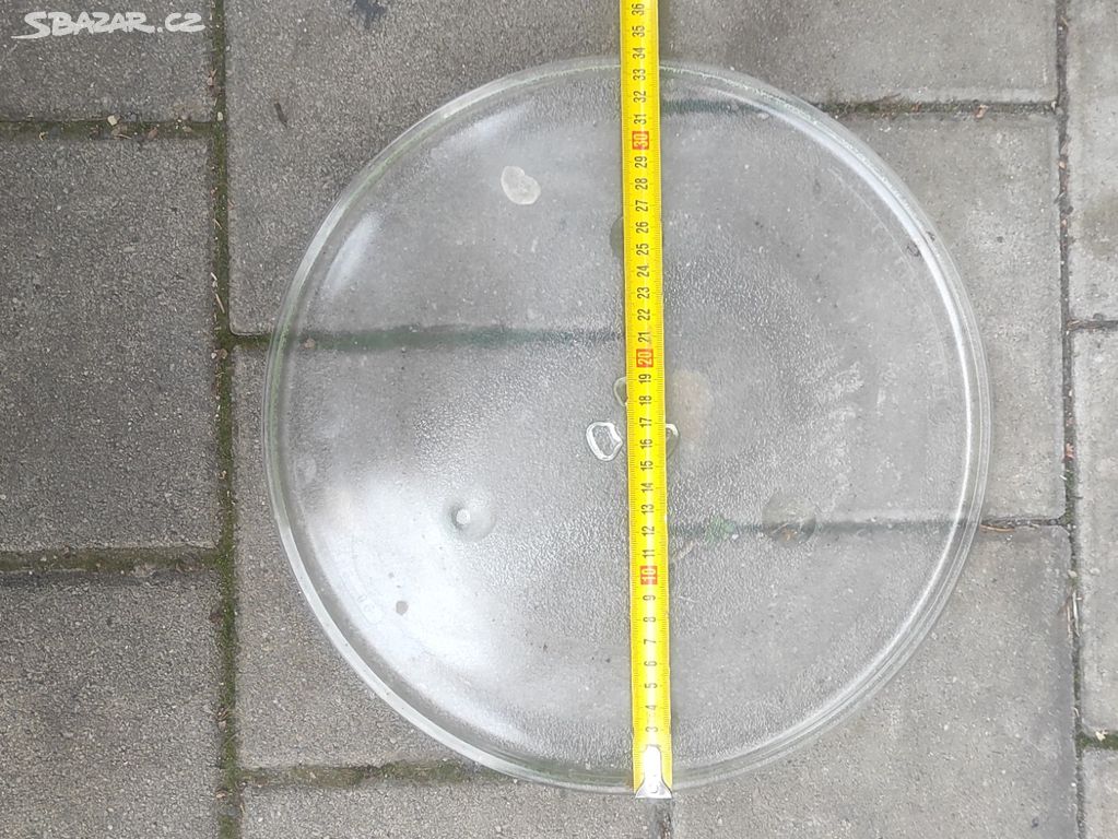 Otočný talíř do mikrovlnné trouby 34 cm