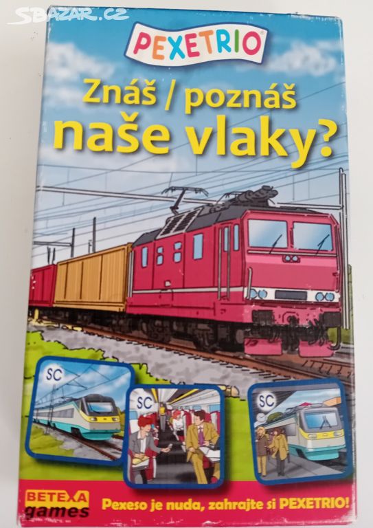 PEXETRIO Znáš/ Poznáš naše vlaky?