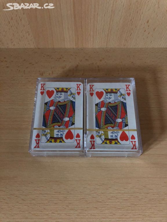 Hrací karty 2 ks