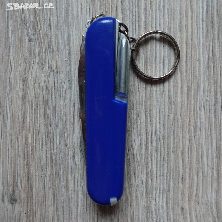 Švýcarský kapesní nožík modrý