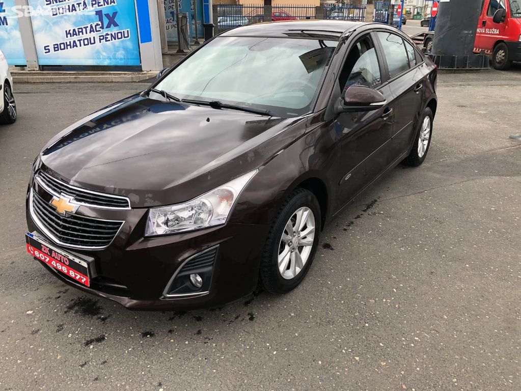 CHEVROLET CRUZE 1.6i ECO-TEC 86KW 1Majitel ČR 2014