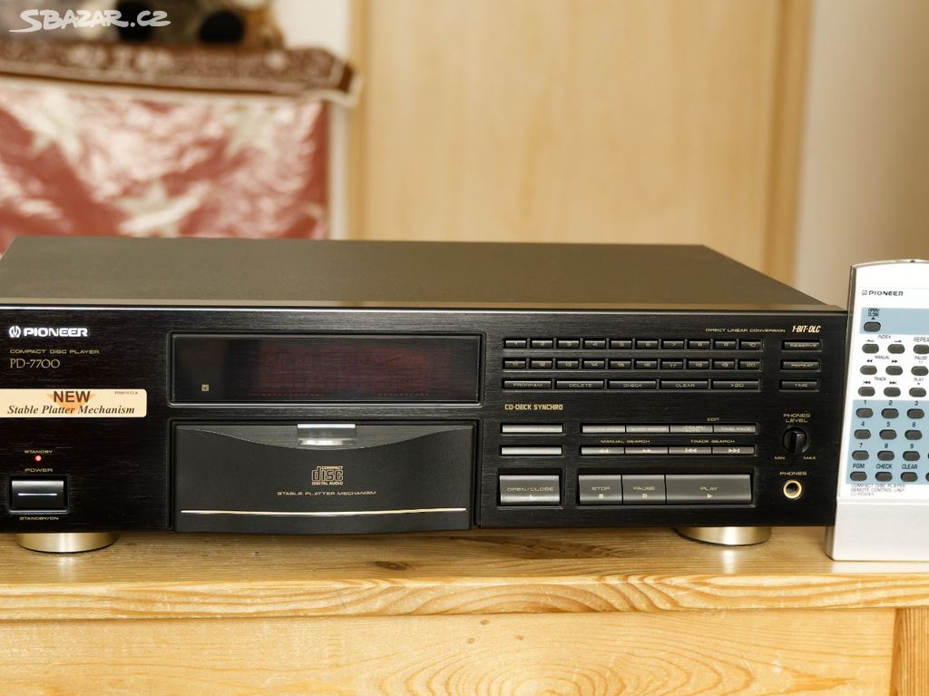 CD přehrávač Pioneer PD-7700 + dálkové ovládání