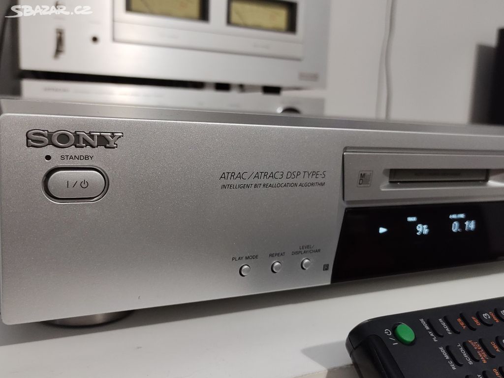 SONY MDS-JE480 + DO Stereo Minidisc Recorder