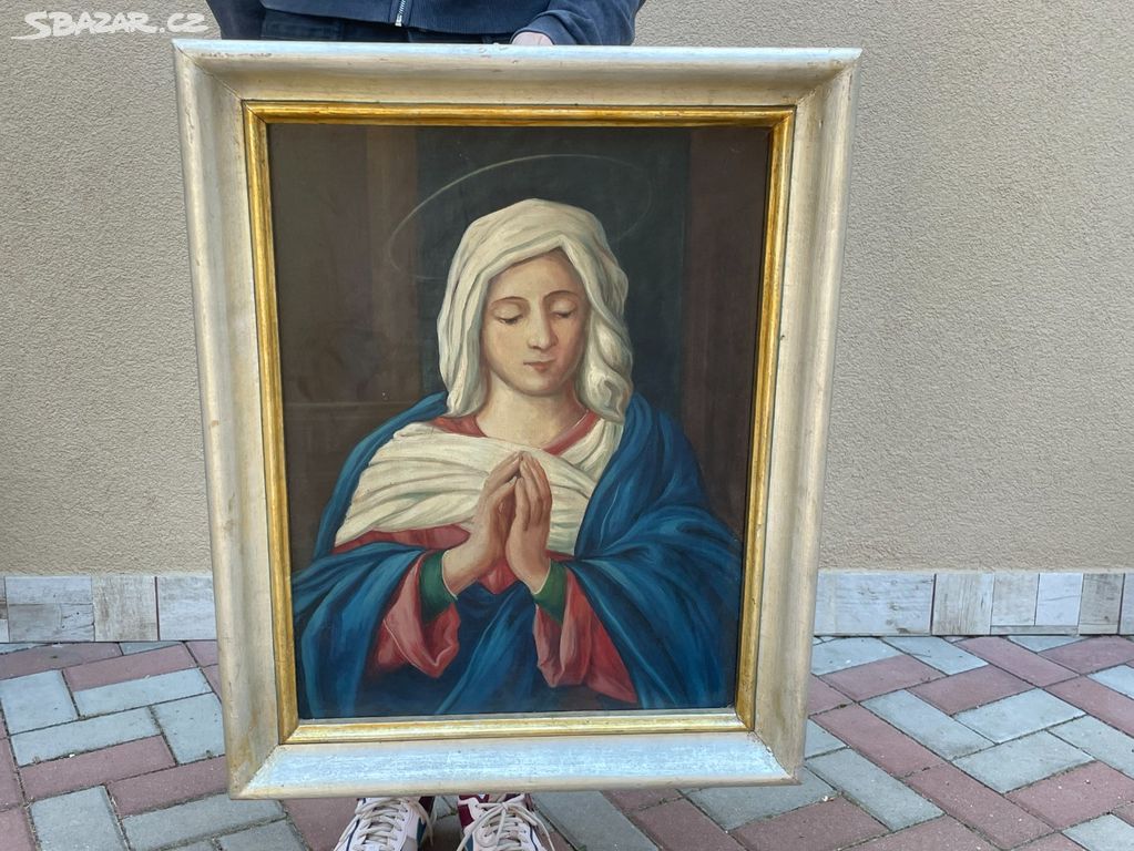 Obraz olejomalba Panna Marie