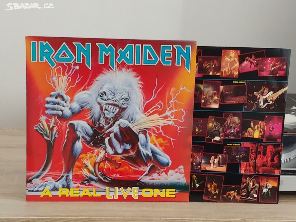 LP Iron Maiden - A Real Live One