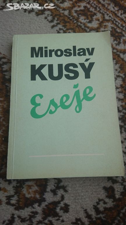 Eseje-Miroslav Kusý