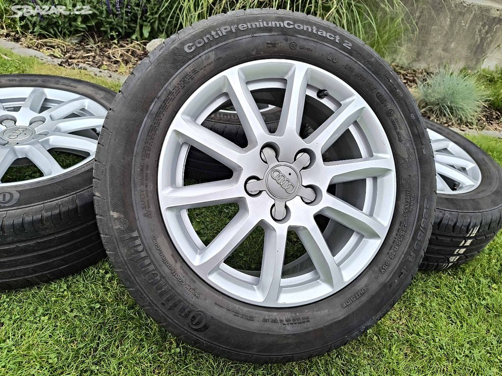 16 originál 5x112 AUDI A4 letní 225/55 R16