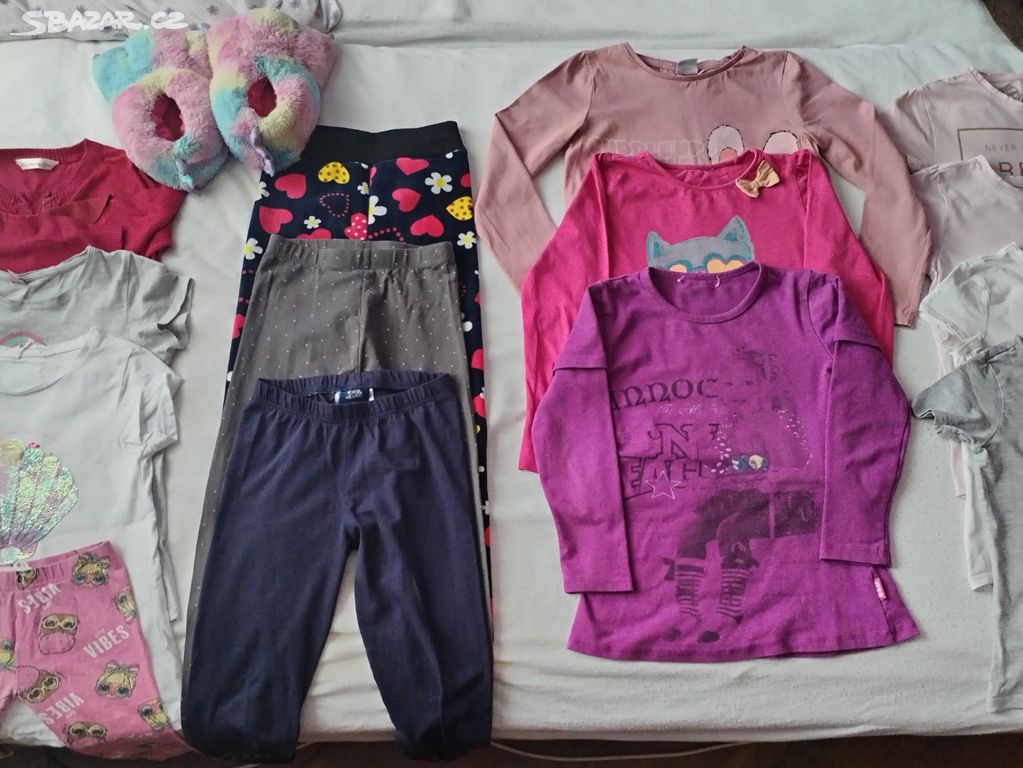 Dětské oblečení vel. 122 až 128