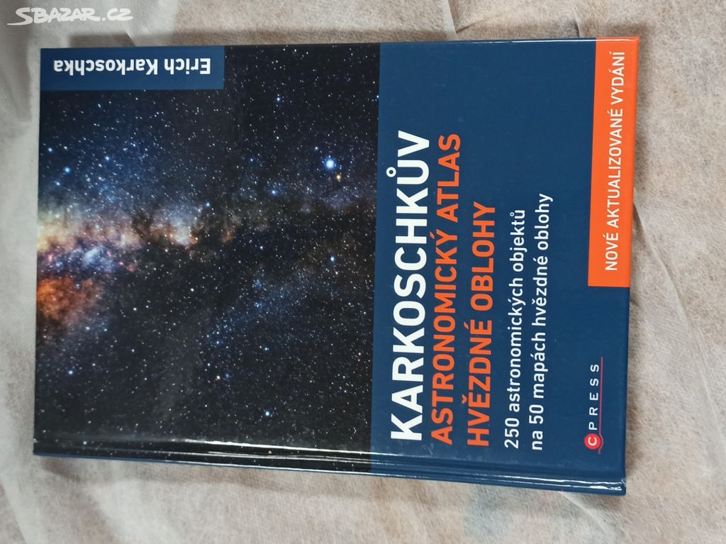 Kniha  Astronom. atlas hvězdné oblohy Karkoschka