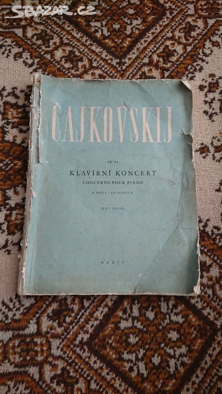 Čajkovskij-Klavírní koncert op. 23 B moll