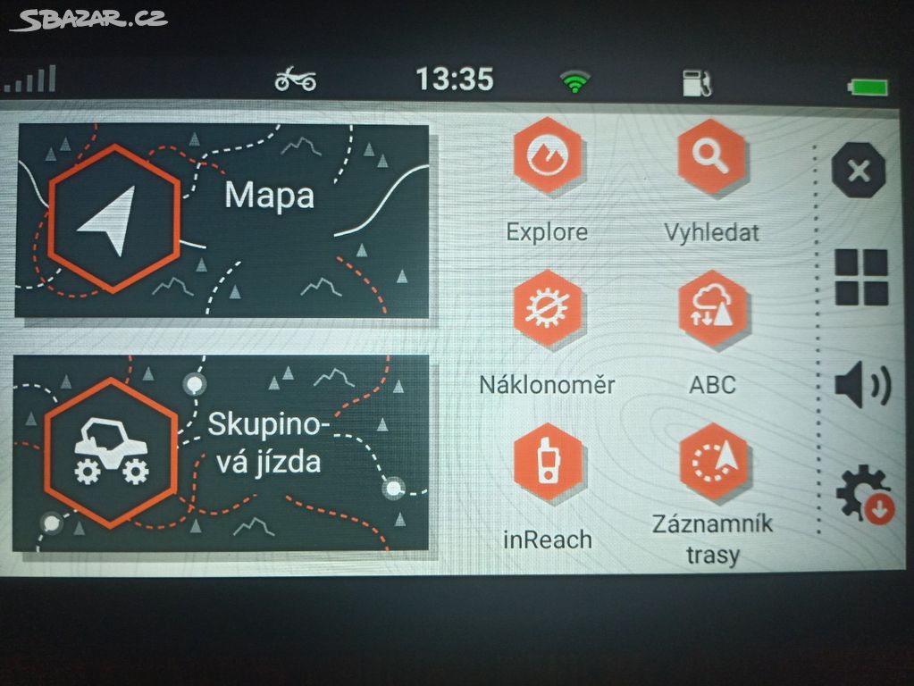 GPS navigace Garmin Tread vhodná na off road