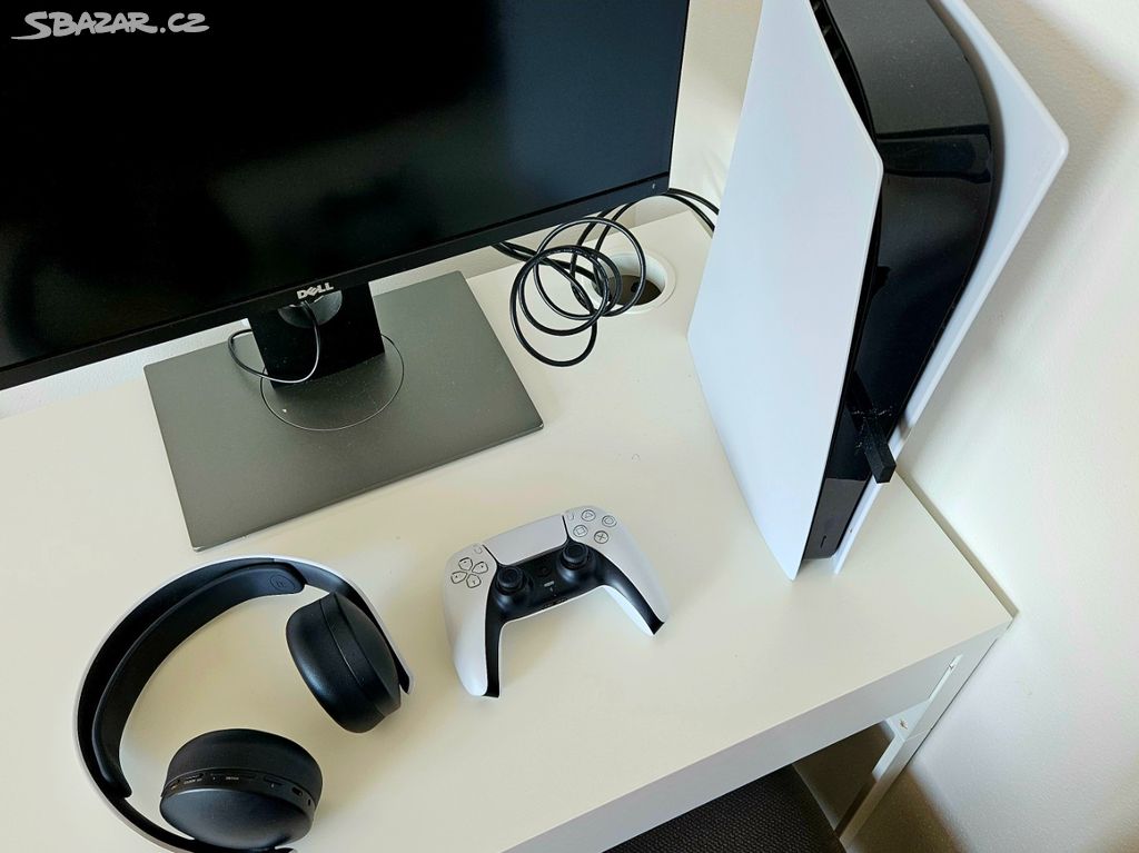 Playstation 5 (digital) + sluchatka SONY PULSE 3D