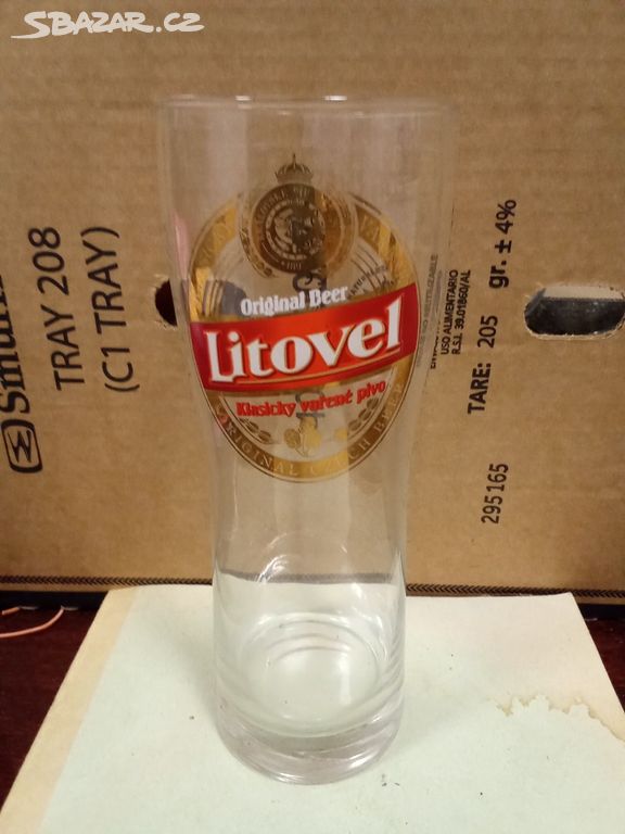 Složka sklenice pivní / litovel 0,5L