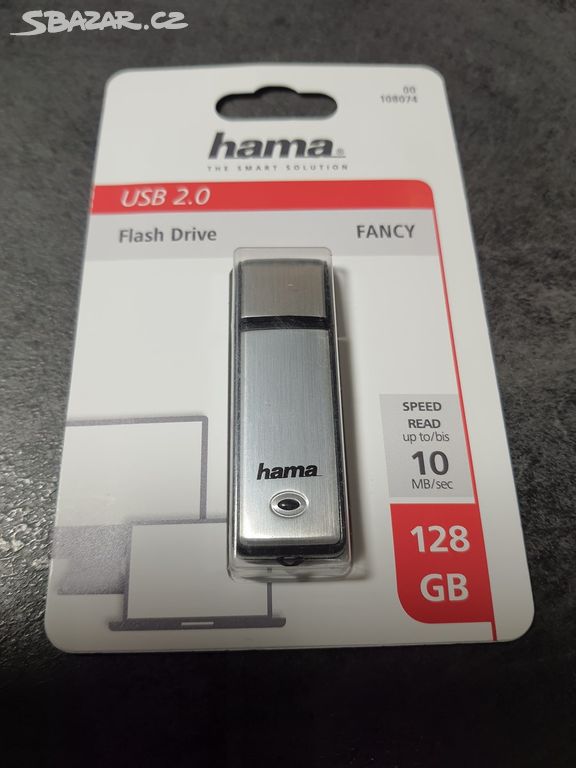 NOVÁ USB flash HAMA 128GB, ZASLÁNÍ