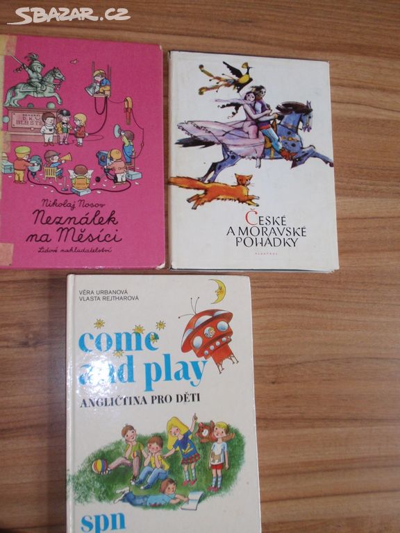 Pohádkové knížky + angličtina pro děti, 45 kč kus