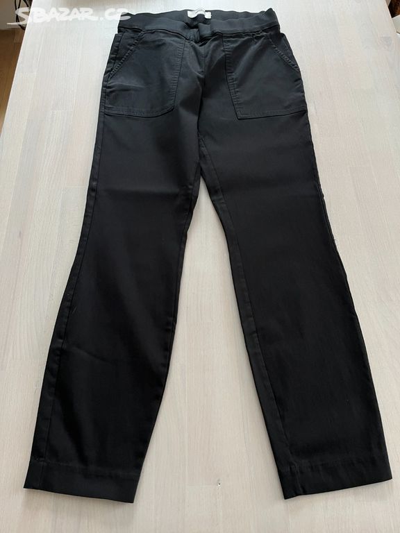 Nové černé Tchibo strečové kalhoty vel 40