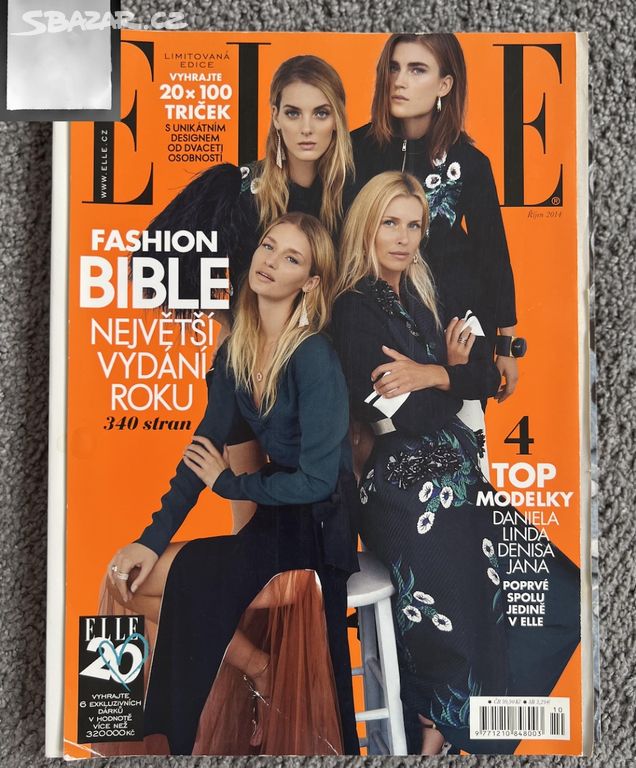 Časopis Elle 10/2014 - fashion bible