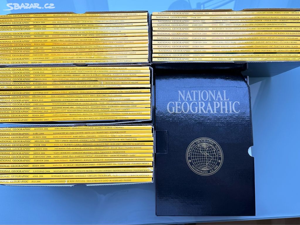 Sada časopisů National Geographic