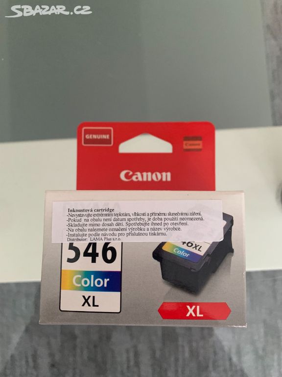 Inkoustová cartridge Canon 546 Color XL