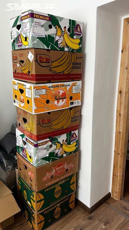 Banánové krabice 10ks