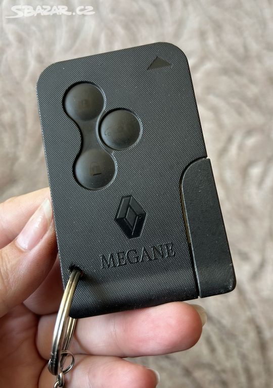 Startovací karta / klíč Renault Mégane