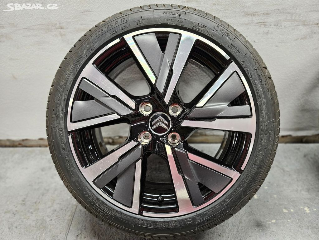 LETNÍ KOMPLET CITROEN 17" 4X108 ET32 7J