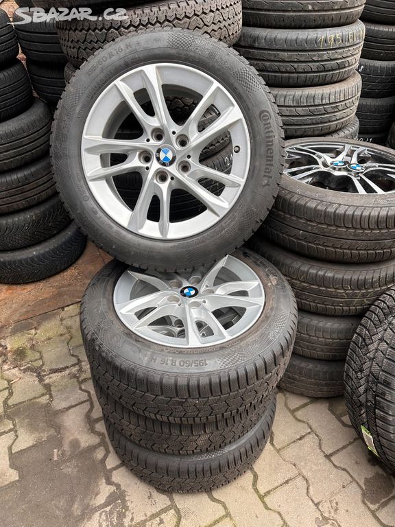 Zimní sada alu kol BMW 1 F40 a 2 F44 s 195/65 R16