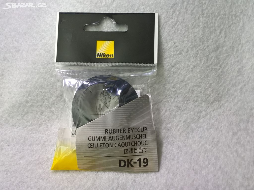 Nikon gumová očnice DK-19 nepoužitá Japan