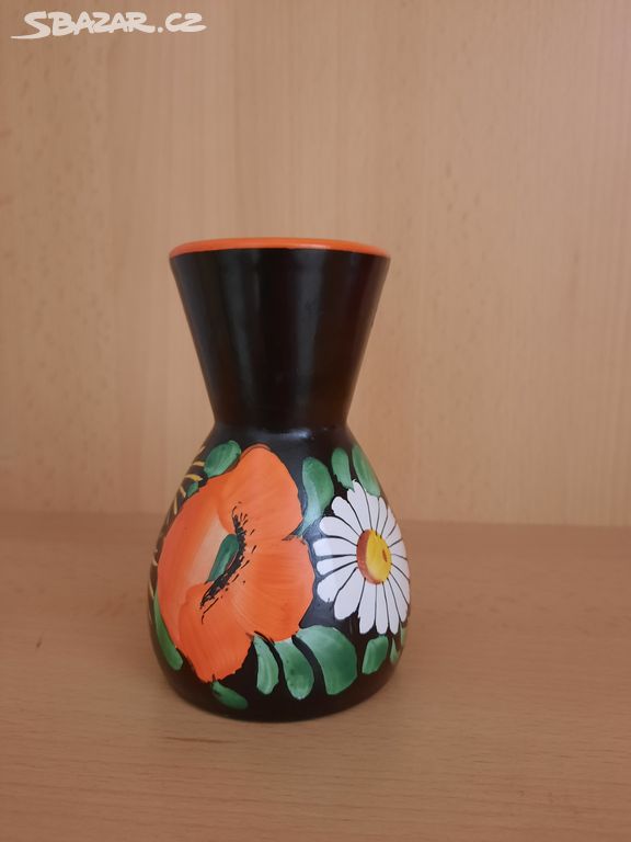 Malá váza - chodská keramika