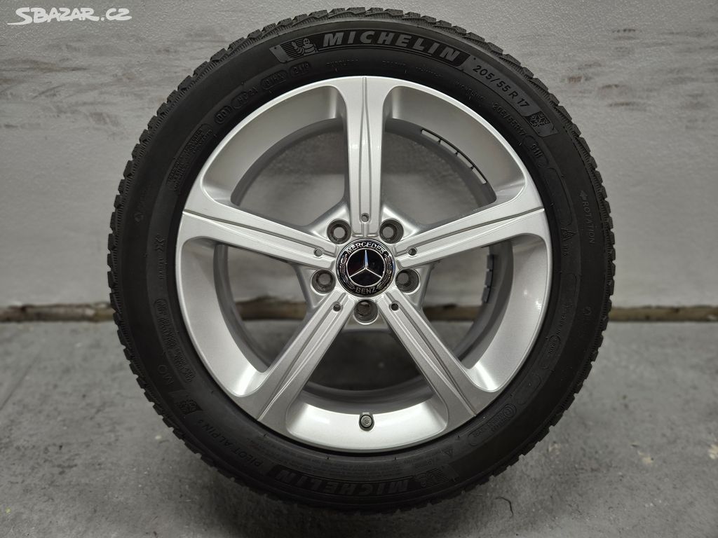 ZIMNÍ KOMPLET MERCEDES 17" 5X112 66,6MM ET44 6,5J