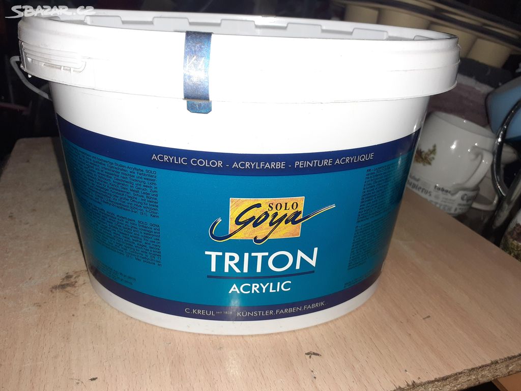 Akrylová barva Solo Goya TRITON 2500 ml - Black