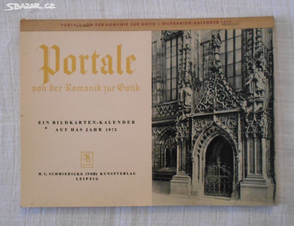 Portale von der Romanik zur Gotik Bildkarten 1973