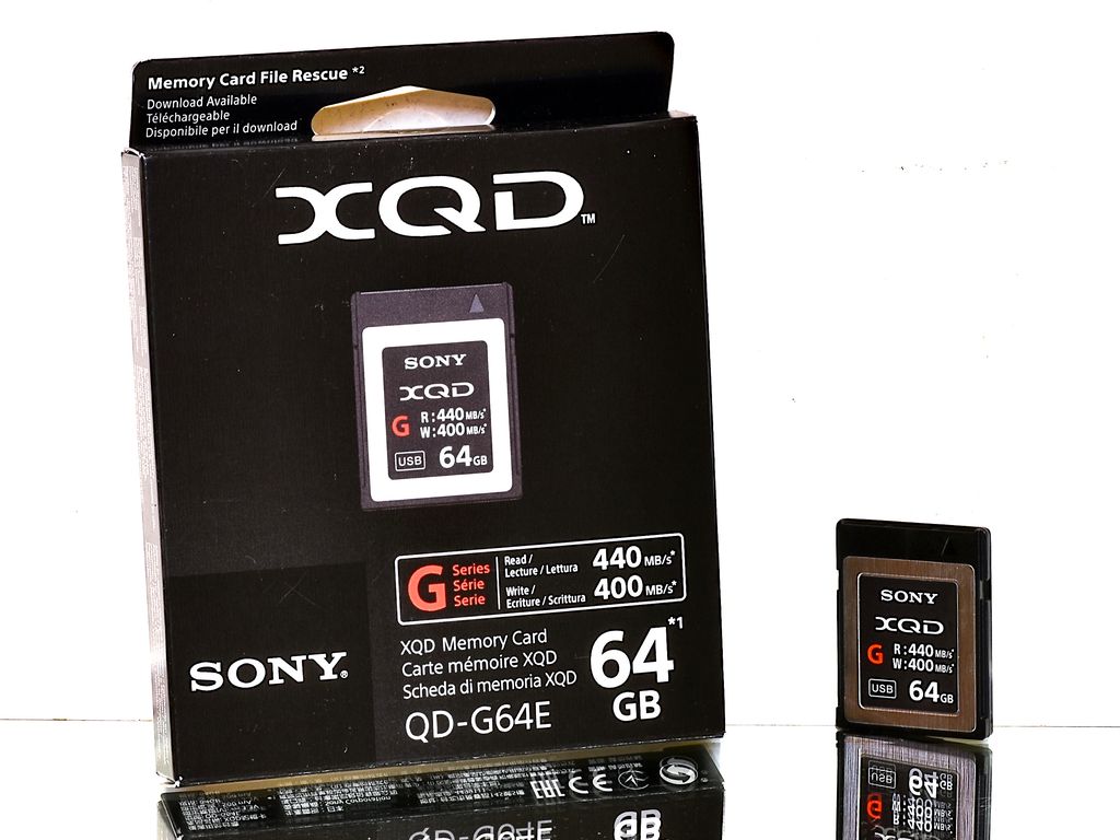 SONY XQD 64GB G serie (QDG64F) pro Nikon