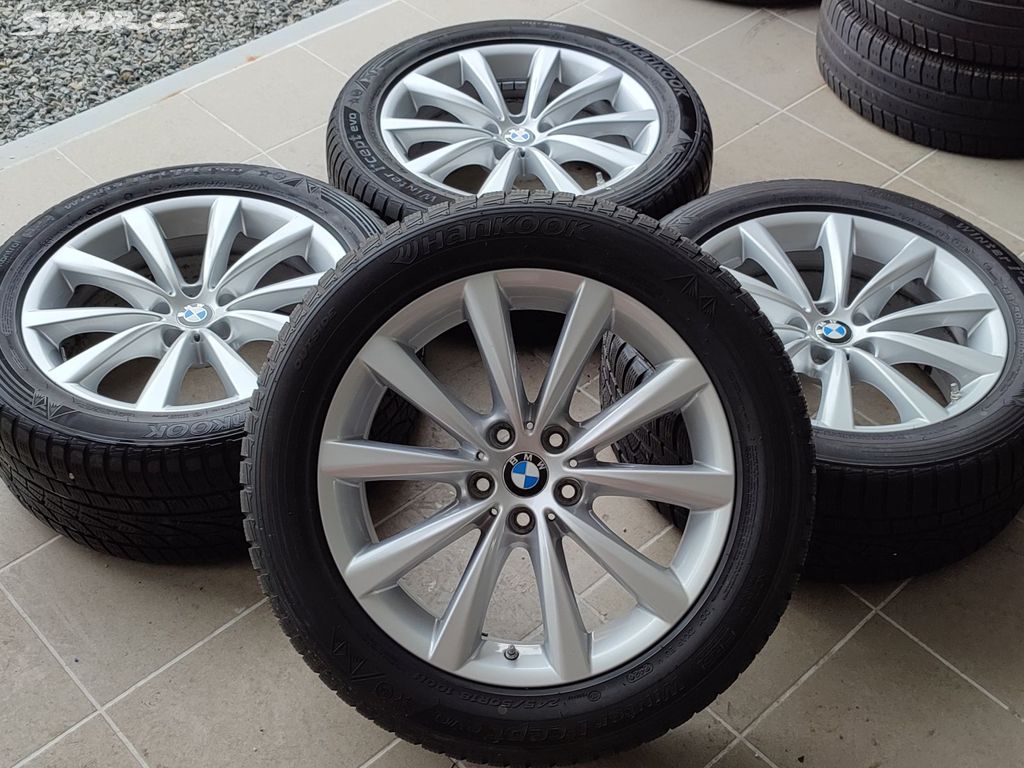 Zánovní ALU kola BMW 18" 5x112 ET30 pneu 245/50/