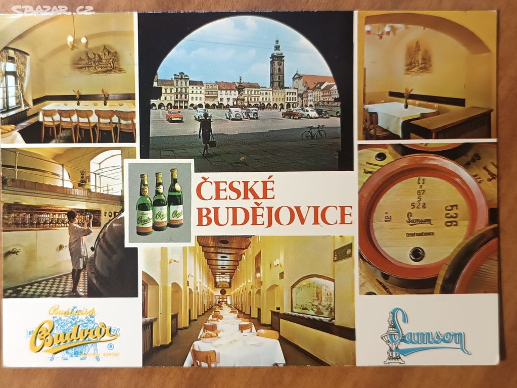 Pohlednice VF pivo České Budějovice