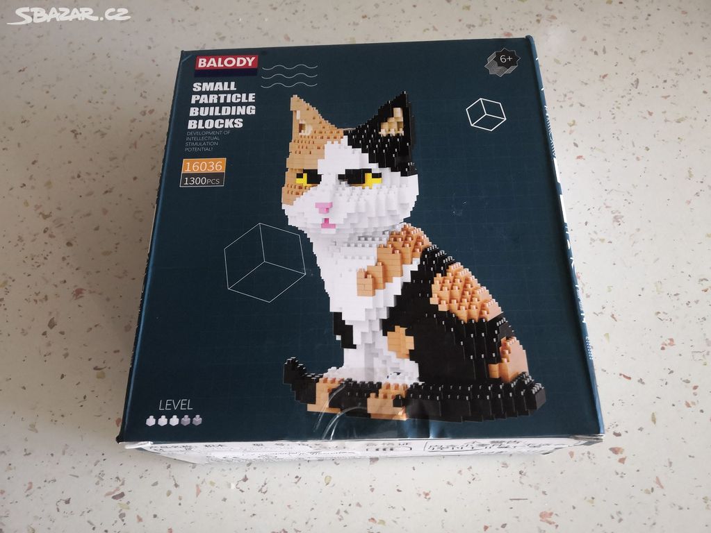 Stavebnice Kočky mourek, kompatibilní s LEGO