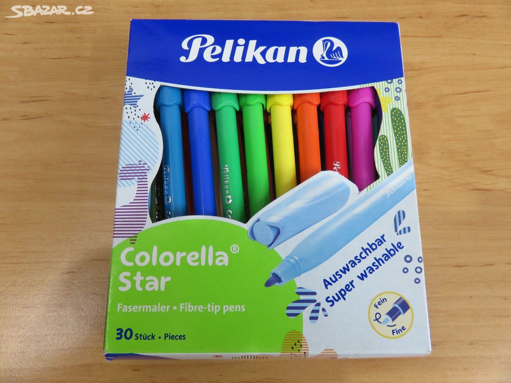 Nové Fixy Pelikan Colorella - sada 30 barev