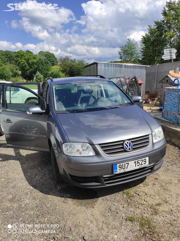 VW Touran 1,9 TDI r.v. 2006