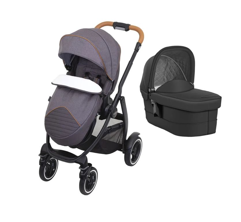 Graco Evo XT 2020 iron - kombinovaný kočárek