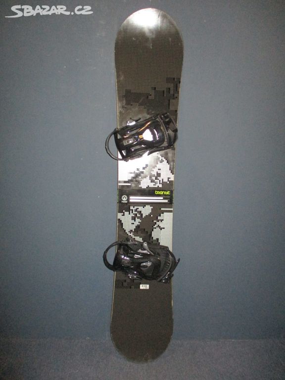 Snowboard HEAD TRANSIT 159cm + vázání, VÝBORNÝ ST