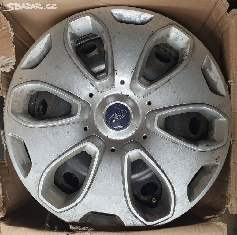 Originální plechové disky Ford 17" 5x108 + poklice