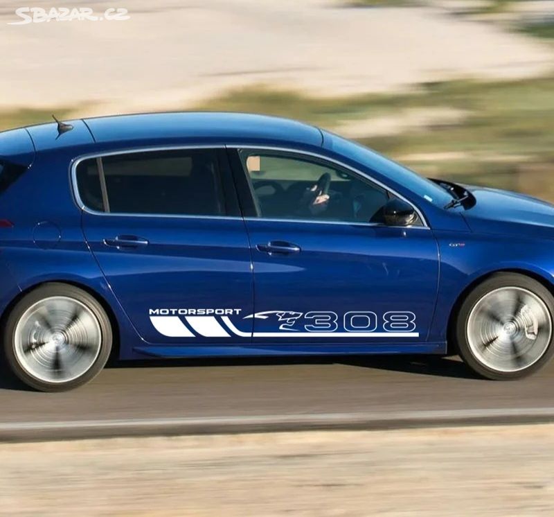 PEUGEOT 308 / samolepky na karoserii