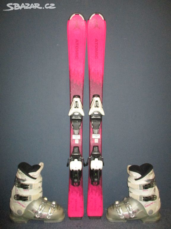 Dětské lyže ATOMIC VANTAGE 110cm + Lyžáky 23,5cm